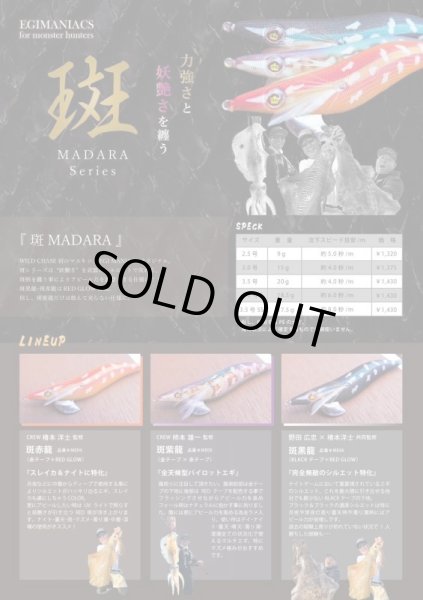 画像1: WILD CHASE 3.5号 エギマニオリカラ【特注品】 斑シリーズ (1)