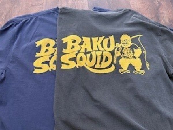 画像1: BAKU SQUIDオリジナルTシャツ  (gorira) (1)