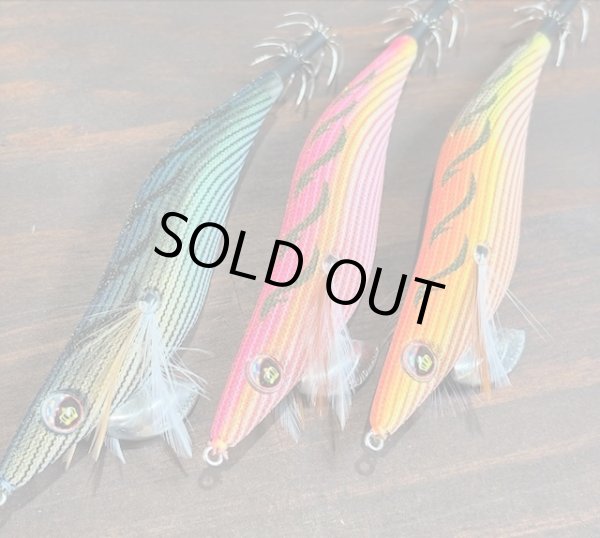 画像1: WILD CHASE 3.5号（20g）爆-SQUIDオリカラ＃BS01 、02、03　ZONE シリーズ　3色セット (1)