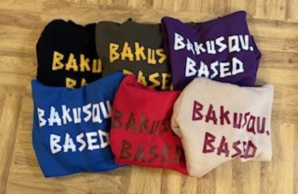 画像2: BAKUSQUIDオリジナルプルオーバーパーカー (2)