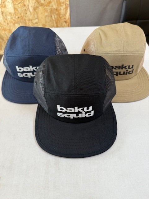 BAKUSQUIDオリジナル ジェットキャップ